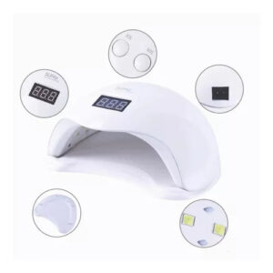 Lampara Led-uv De Uñas Gel Prof 48w
