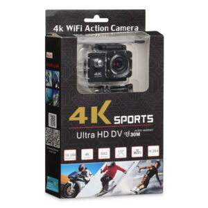 Camara 4k Deportiva Wifi Sumergible Mini