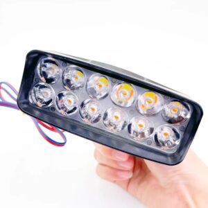 H099WY PAR EXPLORADORAS 12 LED DUAL COL