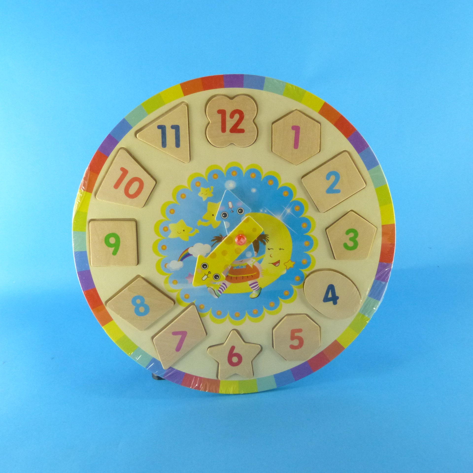 Reloj infantil de madera