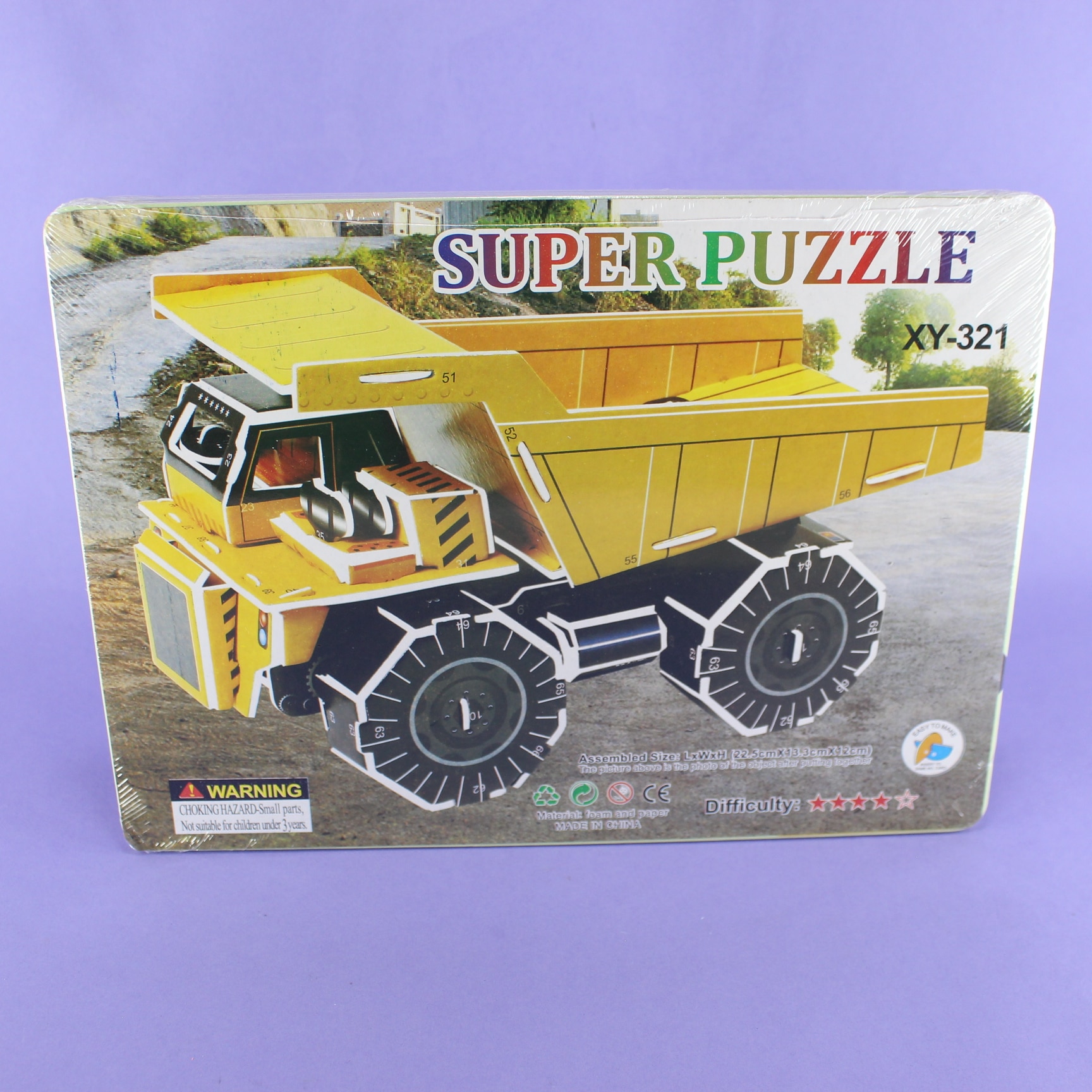 Super puzzle cartón