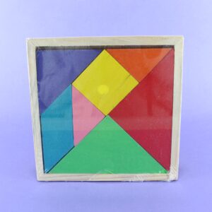 Tangram de madera 16 cm