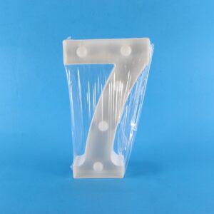 Numero Led (7) Cálida decorativo