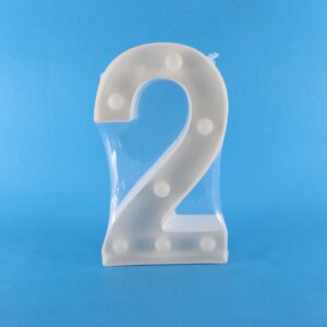 Numero Led (2) Cálida decorativo