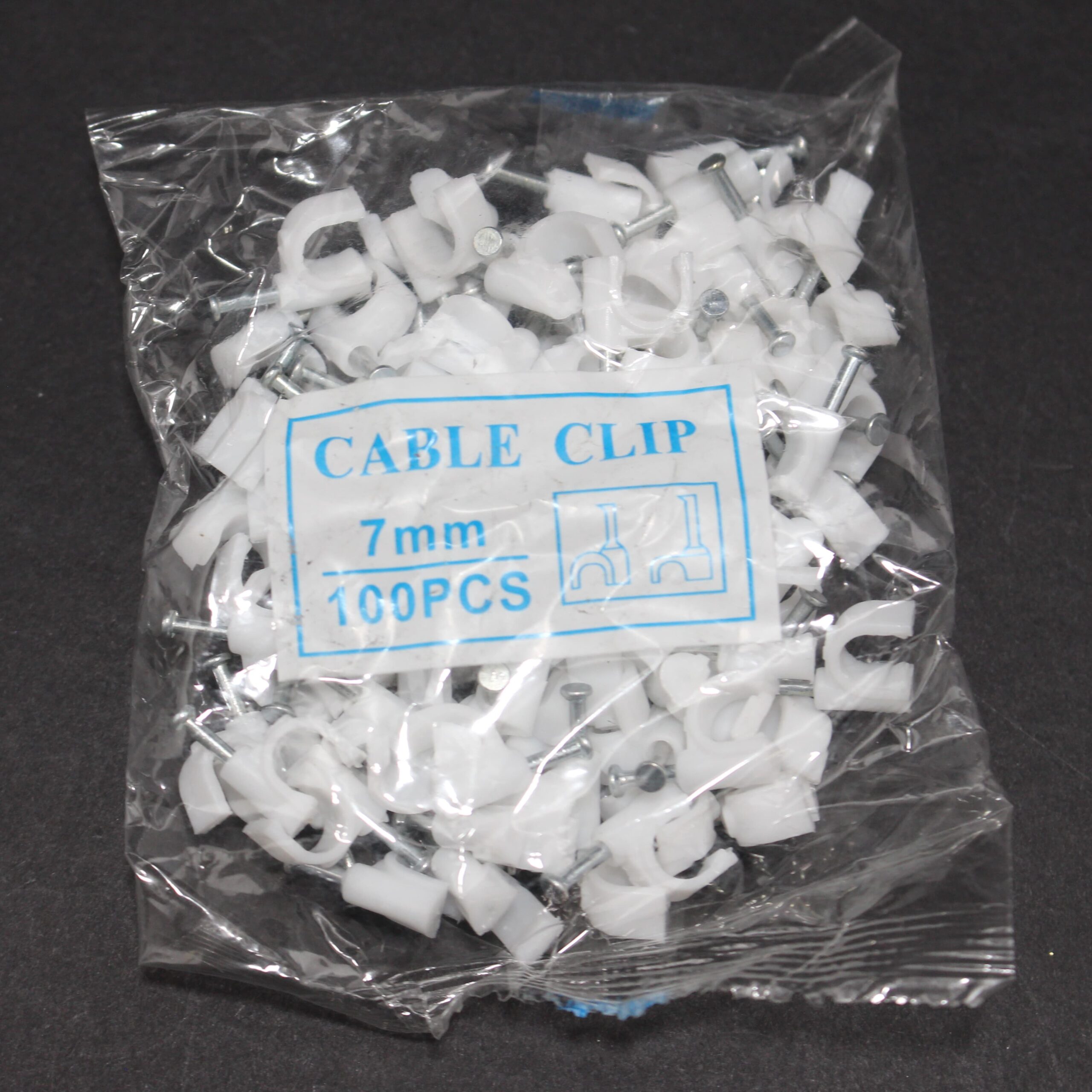 GRAPA PARA CABLE 7MM