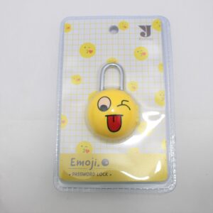 CANDADO CON COMBINACION FORMA EMOJI