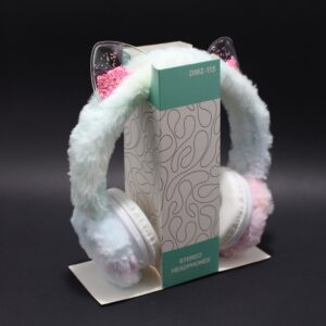 Diadema peluda orejas de gato