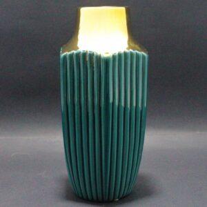 Jarrón decorativo verde
