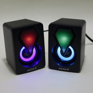 Parlante para computador con luz
