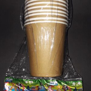 VASO DORADO MATE x 10 7 ONZ