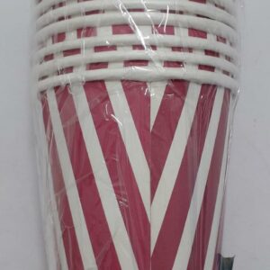 VASO FUSCIA RAYAS x 10 7 ONZ