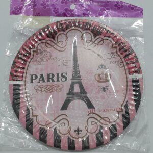 PLATO TEMATICO TORRE PARIS ROSADO 18 CM