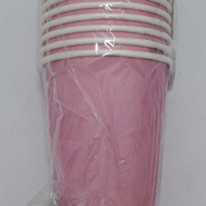 VASO ROSADO EN BOLSA x 10 7 ONZ