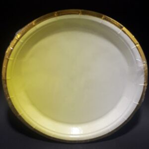 Platos amarillo desvanecido 18cm X 10