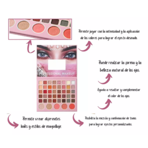 Paleta de sombras Mercury Retro 45 tonos