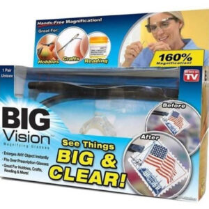 Gafas Big Vision Nitidez Y Aumento, Lupa