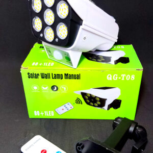 LAMAPARA LED PANEL SOLAR TIPO CAMARA