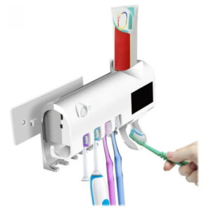 Porta Cepillo Dispensador Crema Dental ⚡