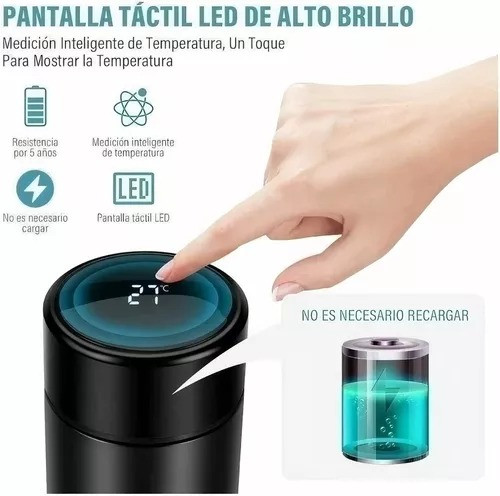 Termo Botella Inteligente Temperatura - Imagen 4