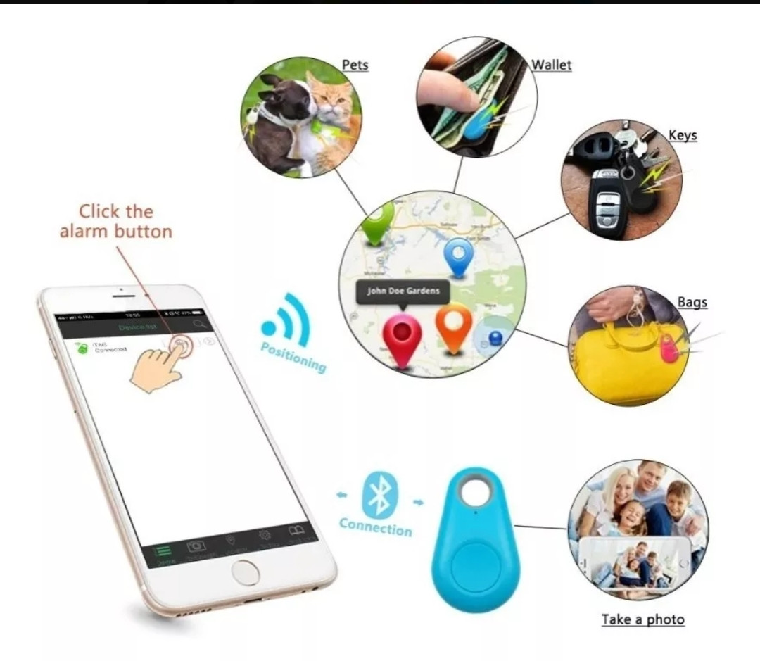 Chip Rastreador Bluetooth Localizador Ma - Imagen 5