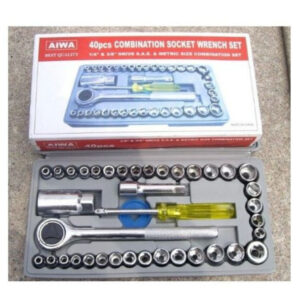 Kit de copas raches 40 piezas marca Aiwa