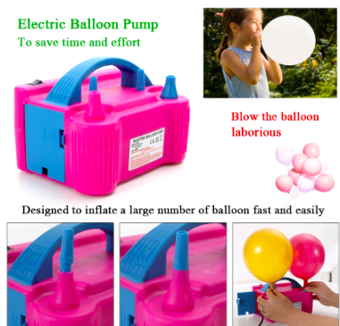 INFLADOR ELECTRICO GLOBOS - Imagen 4
