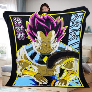 manta dragon ball cabeza morada