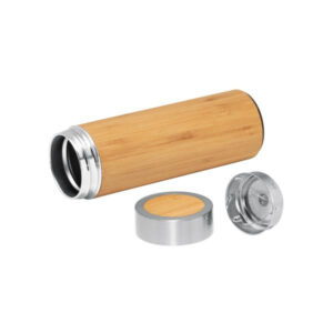 Termo De Bambú Con Infusor x350ml