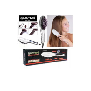 Cepillo Alisador De Cabello Gemei Gm-295