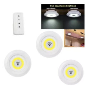 Lámpara Led X3 Techo Con Control Remoto