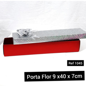 CAJA PORTA FLOR 9X40X7 CM