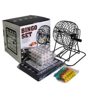 Bingo Familiar Con Jaula Rotativa