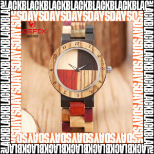 JB6368 RELOJ JOEFOX BAMBU BLACK DAYS