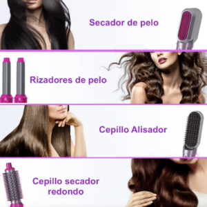 CEPILLO SECADOR ELÉCTRICO 5 EN 1