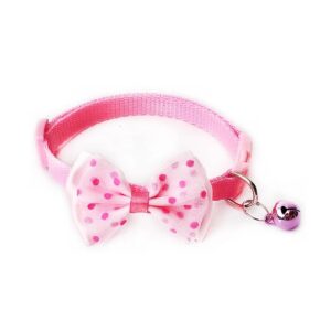 Collar Con Moño Y Cascabel Para Mascota