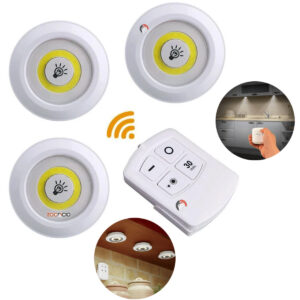 Set 3 Luces Inalámbricas Lampara Led Con