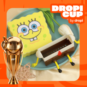 Escurridor Bob esponjaFK23B-12 DROPI CUP