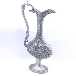 Jarra Decorativa en Electro Plata