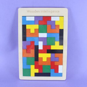 TETRIS ENCAJABLE EN MADERA