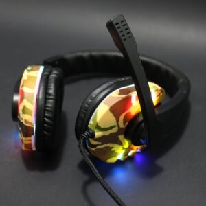 Diadema Gamer camuflada