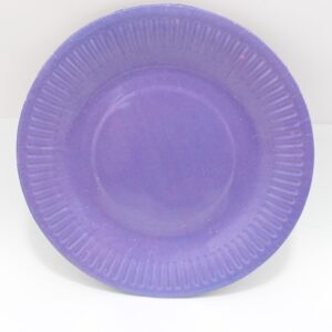 PLATO MORADO 18CM X 10 UNIDADES
