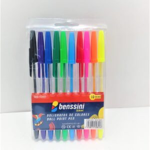 LAPICERO DE COLORES  X10 PCS