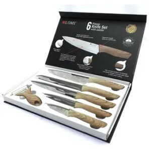 Set X6 Juego De Cuchillos Lujo + Pelador
