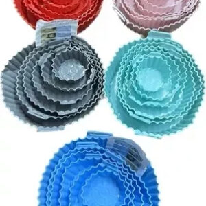 Set X6 Bandejas De Silicona Para Airfrye