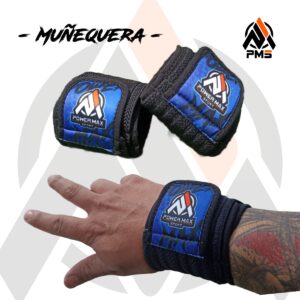 MUÑEQUERA AZUL