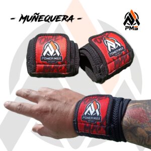 MUÑEQUERA ROJO
