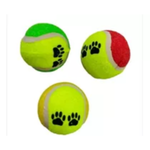 Juguete Tipo Pelota Microfibra Tenis X3