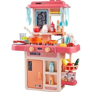 Cocina para niños vapor, agua, nevera