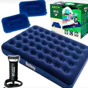 Combo colchón doble + 2 almohadas