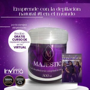 Gel Depilatoria Orgánica En Frío +CURSO